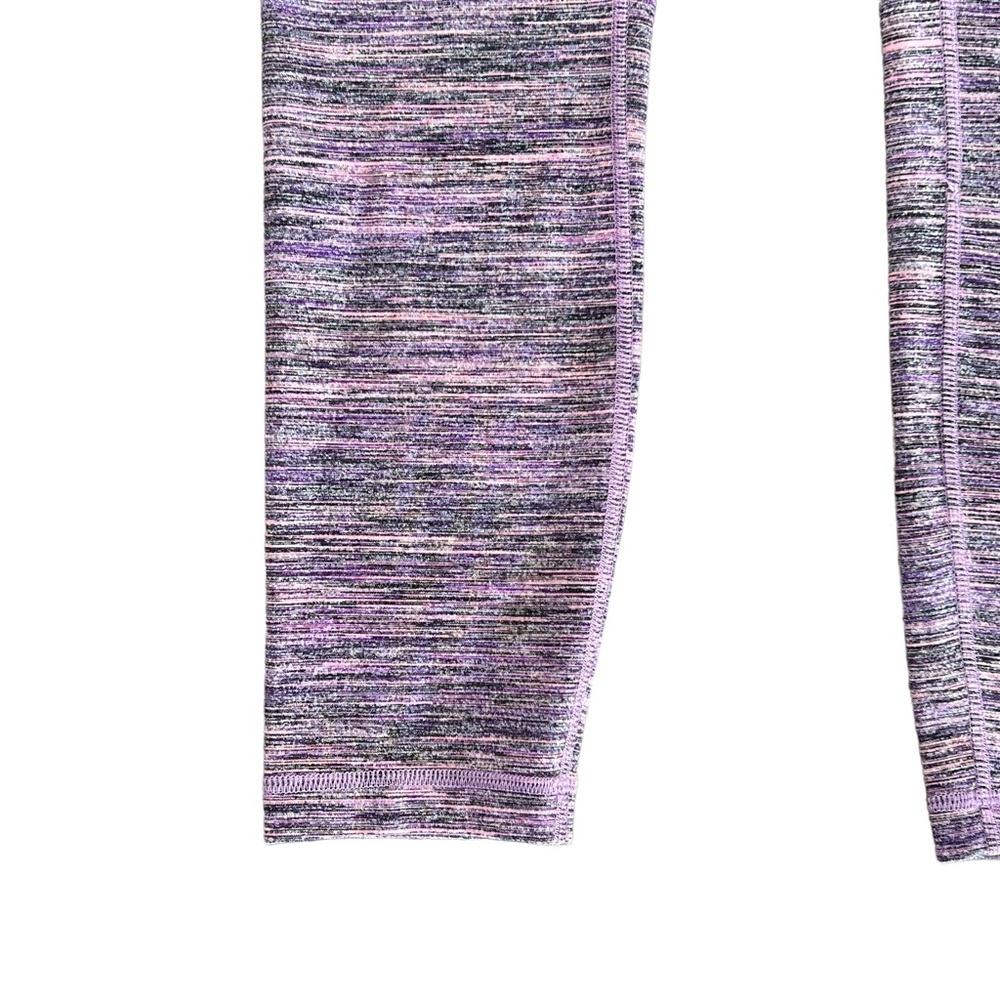 LULULEMON High Times Pant Space Dye Camo Tender Violet Black Grape 7/8 Length - Picture 5 of 12